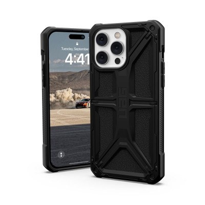 Case UAG MONARCH for Apple iPhone 14 PRO 6.1 2022 - FEATHER BLACK - 114034114040